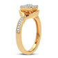 10K 0.10CT DIAMOND RING