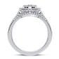 10K 0.75CT DIAMOND BRIDAL RING