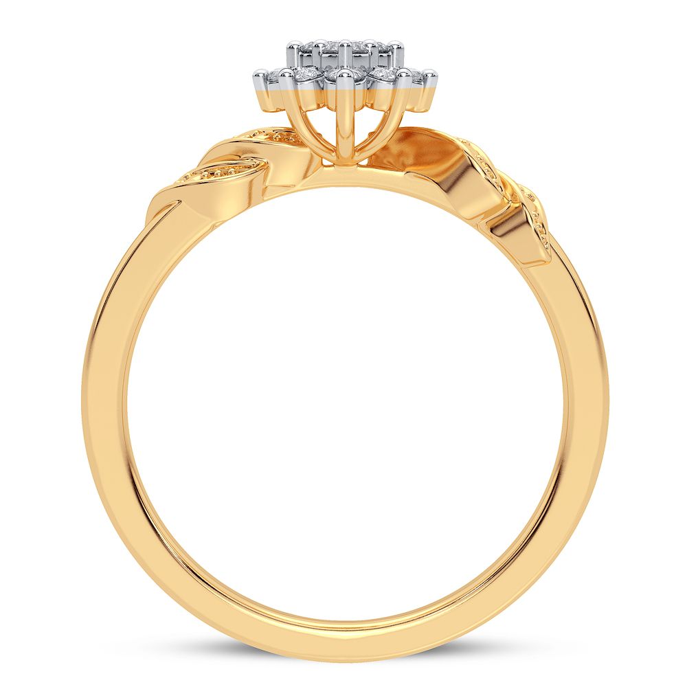 10K 0.20CT DIAMOND RING