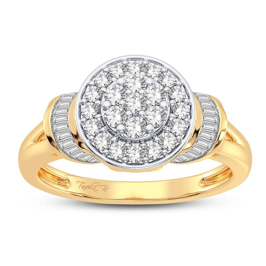 10K 0.50CT DIAMOND RING