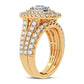 14K 2.00CT DIAMOND BRIDAL RING