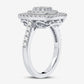 10K 1.00CT DIAMOND RING