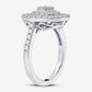 10K 1.00CT DIAMOND RING