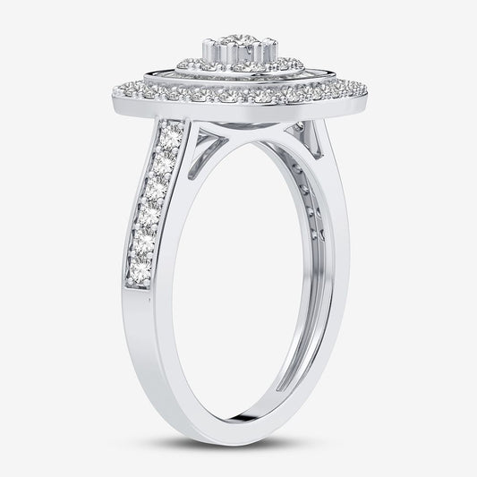 10K 1.00CT DIAMOND RING