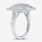 10K 1.00CT DIAMOND RING