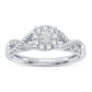 10K 0.25CT DIAMOND RING