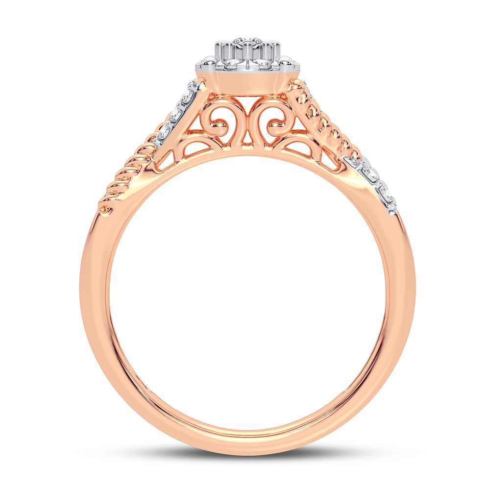 10K 0.25CT DIAMOND RING