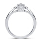 10K 0.14CT DIAMOND RING