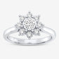 10K 0.10CT DIAMOND RING