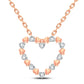 10K 0.25CT DIAMOND PENDANT