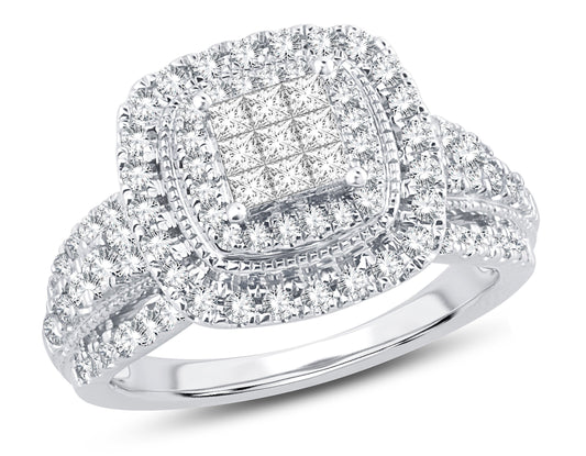 10K 1.00ct Diamond Ring