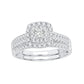 14K 0.64ct Diamond Bridal Ring