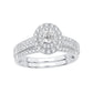 14K 0.63CT Diamond Bridal Ring
