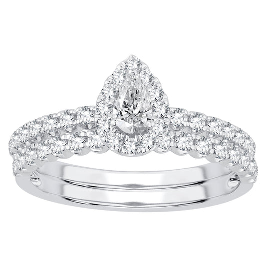 14K  0.75CT  Diamond Bridal Ring