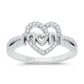 10K 0.20ct Diamond Ring
