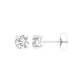 14K 1.00CT Certified Lab Grown Diamond Earrings ( IGI Certified )