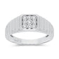 10K 0.15ct Diamond Mens Ring