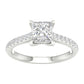 14K 1.75CT  Certified Lab Grown Diamond Ring ( IGI Certified )