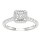 14K 1.25CT  Certified Lab Grown Diamond Ring ( IGI Certified )