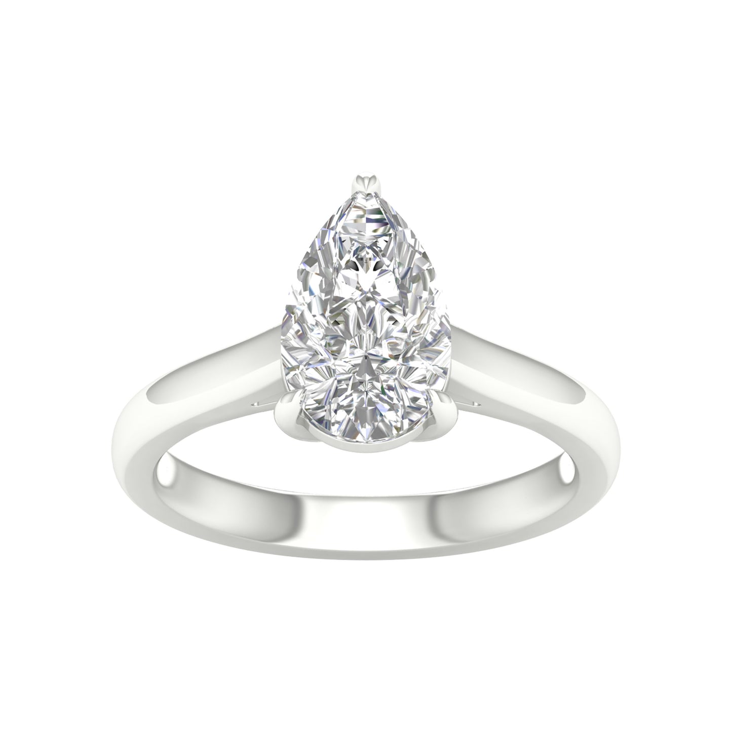 14K 2.00CT Certified Lab Grown Diamond Ring ( IGI Certified )
