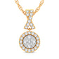 10K 0.20ct Diamond Pendant