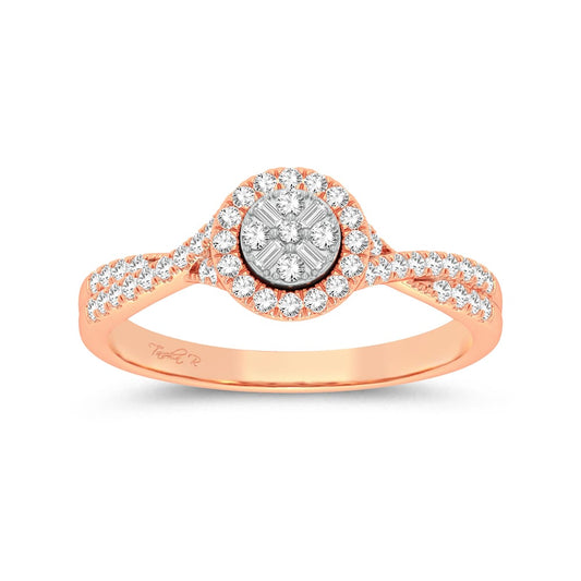 10K 0.25CT Diamond Ring