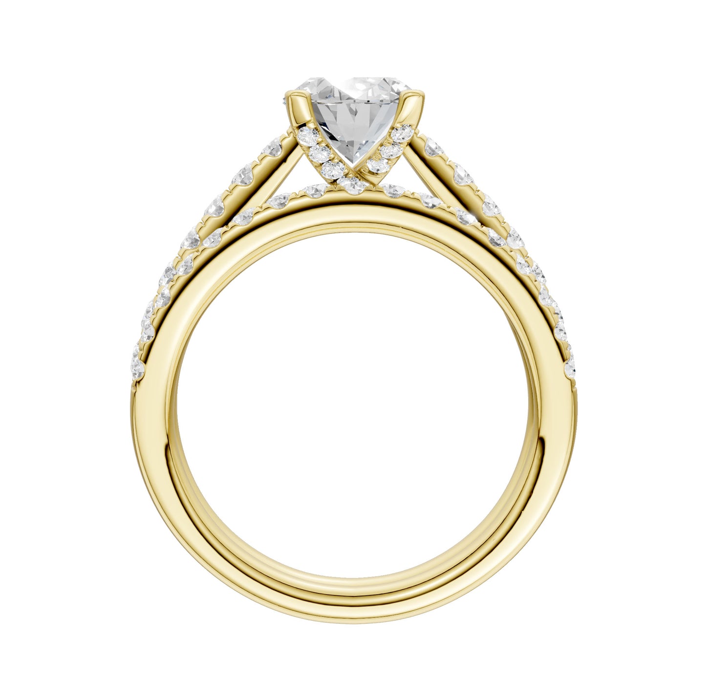 14K 2.33CT Lab Grown Diamond Bridal