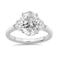 14K 3.94CT Lab Grown Diamond Ring
