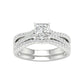 Certified Lab Grown 14K 1.40CT Diamond Bridal Set
