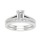 14K 1.40CT Lab Grown Bridal Set