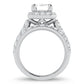 14K 5.00CT Certified Lab Grown Diamond Bridal Ring