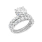 14K 6.00CT Certified Lab Grown Diamond Bridal Set