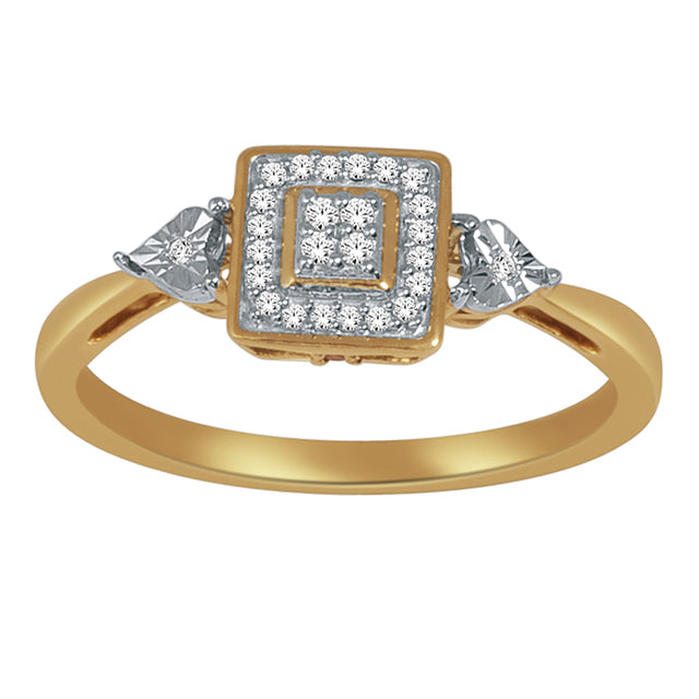 10K 0.07CT D-LADIES RINGS