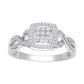 10K 0.25CT D-LADIES RINGS