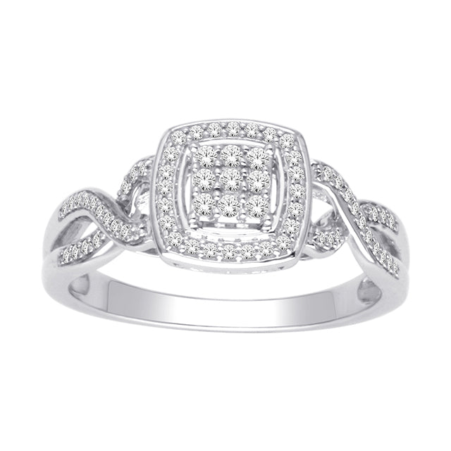 10K 0.25CT D-LADIES RINGS