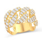 10 Karat All Yellow Gold 1.60 Carat Diamonds Fashion Men's Ring-0325779-ALY