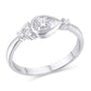 10 Karat Yellow Gold 0.20 Carat Diamonds Fashion Ladies Ring-0226211-YG