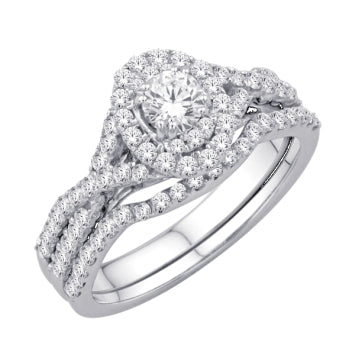 14 Karat Yellow Gold 1.00 Carat Diamonds (0.20 CTR) Certified Oval Bridal Ring-0532246-YG